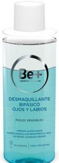 Démaquillant yeux et lèvres biphasé Be+ 150 ml