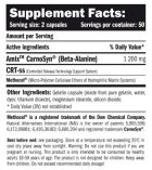 Bêta-Alanine (CarnoSyn) 600 mg 100 Gélules