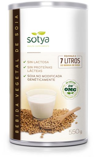 Sotya Lait de Soja en Poudre 550 Gr
