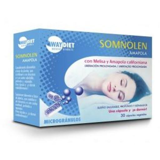 Waydiet Somnolen Coquelicot 30 G&eacute;lules