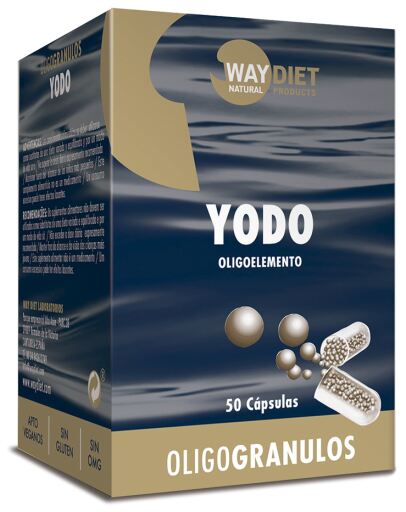 Iode Oligogranules 50 Gélules