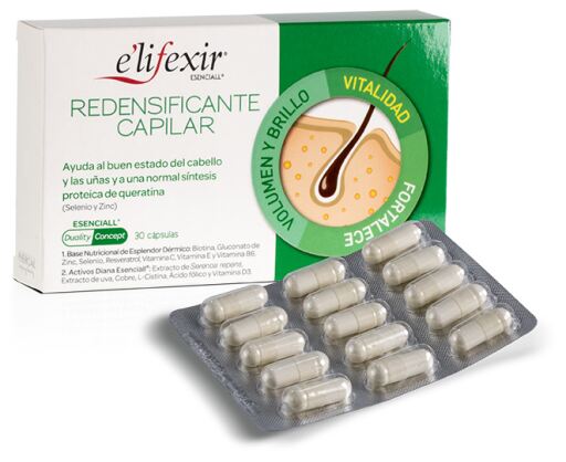 E'lifexir Redensifiant capillaire essentiel 30 g&eacute;lules