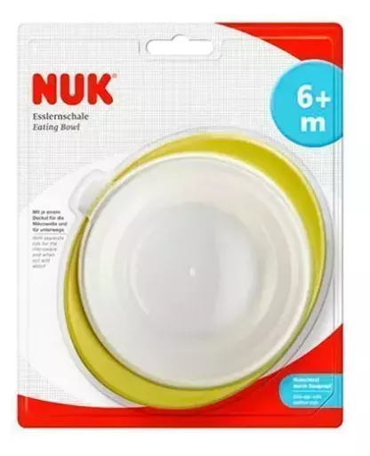 Nuk Bol d'apprentissage facile avec 2 couvercles