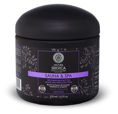 Natura Siberica Beurre de massage &eacute;pais anti-cellulite Sauna & Spa 370 ml
