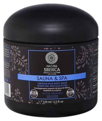 Natura Siberica Enveloppement de Boue de Sib&eacute;rie Anti-Cellulite Sauna & Spa 370 ml