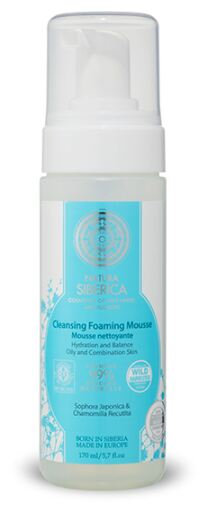 Mousse nettoyante pour peaux grasses ou mixtes 150 ml