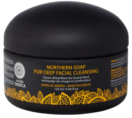 Savon détox noir nordique 120 ml