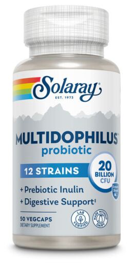 Solaray Multidophilus 12-20 milliards 50 capsules v&eacute;g&eacute;tales