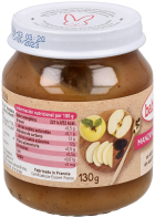 Pot de compote de pommes et de prunes 130 g