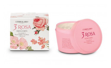 L'Erbolario 3 Rosa Cr&egrave;me Corporelle 200 ml