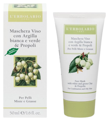 L'Erbolario Masque Argile et Propolis 50 ml