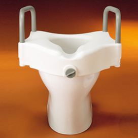 Anota Rehausseur de si&egrave;ge de toilette 12 cm, bras et support de fixation 2175