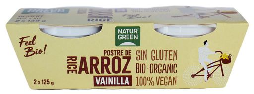 Naturgreen Dessert riz vanille Bio 2 x 125 g