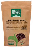 Canneberges rouges écologiques déshydratées 125g Canneberges rouges écologiques déshydratées 125g