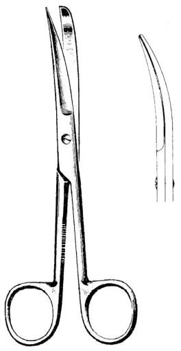 Corysan Ciseaux courbes 14cm