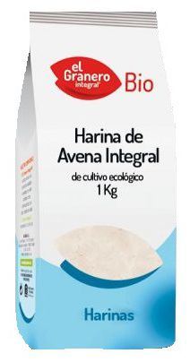 Farine d&#39;avoine entière biologique 1 kilogramme