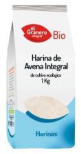 Farine d&#39;avoine entière biologique 1 kilogramme