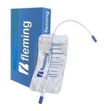 Fleming Poche &agrave; urine pour jambe 750 cc 30 unit&eacute;s