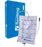 Poche à urine avec valve anti-reflux et valve de vidange 2 L 30 unités