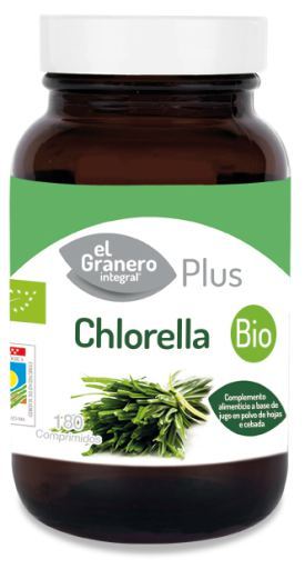 El Granero Integral Bio Chlorelle 180 comprim&eacute;s 400 ml