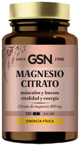 GSN Citrate de magn&eacute;sium 400 120 comprim&eacute;s
