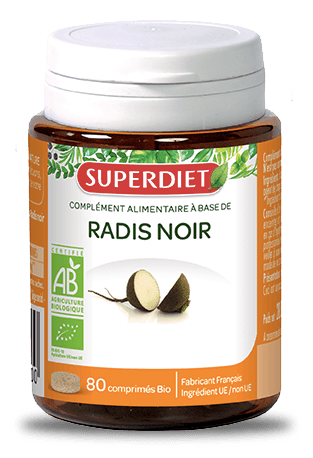 Radis noir 80 comprimés bio