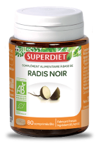 Radis noir 80 comprimés bio