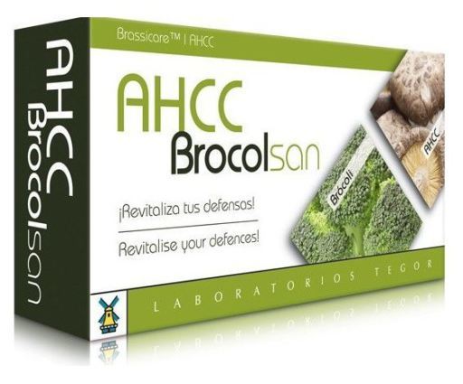 Laboratorios Tegor AHCC brocolsan 60 g&eacute;lules