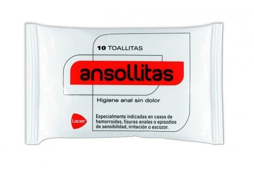 Lacer Lingettes d'hygi&egrave;ne anale 10 unit&eacute;s