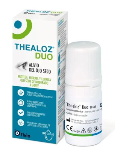 Thea Gouttes pour les yeux Loz Duo 10 ml