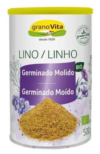 Lin germé moulu biologique 500 gr