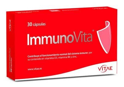 Vitae Compl&eacute;ment alimentaire Immunovita 30 g&eacute;lules