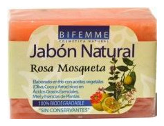 Savon &agrave; la rose musqu&eacute;e 100 gr