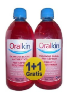 Bain de bouche Oralkin 500 ml Pack 2 x 1
