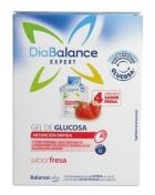 Gel de glucose &agrave; absorption rapide &agrave; la fraise, 4 sachets