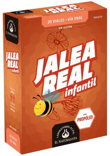 Gelée royale pour enfants à la propolis 20 ampoules