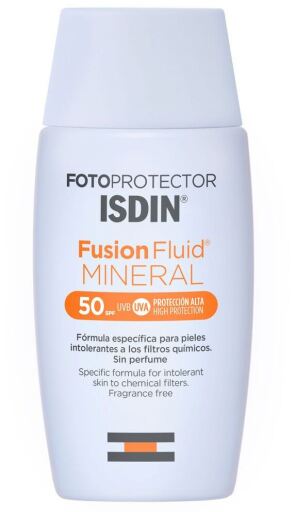Fusion Crème Solaire Fluide Minéral SPF 50 50 ml