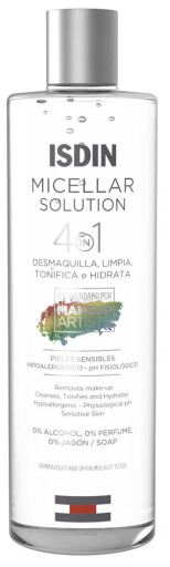Solution micellaire nettoyante hydratante pour le visage Ureadin Fusion