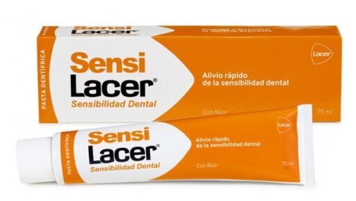 Dentifrice au fluor Sensilacer