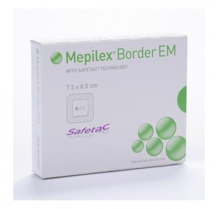 Mepilex Pansement Border Em 7,5 x 8,5 cm, 3 unit&eacute;s