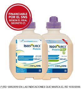 Isosource Fibre Prot&eacute;in&eacute;e Vanille 500Ml