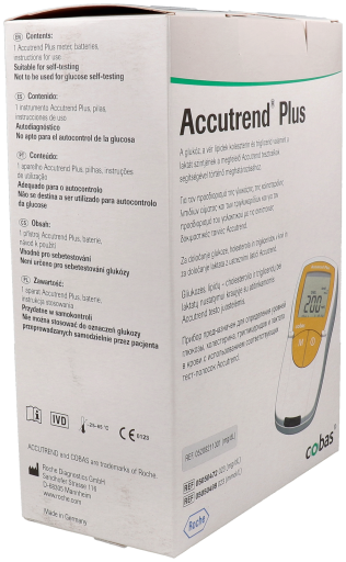 Appareil Accutrend Plus Glucose Cholestérol Triglycérides