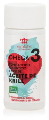 Huile de krill oméga 3 500 mg 60 gélules