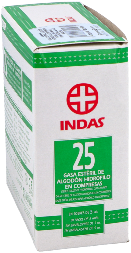 Sterile Chiffon Compress 25 pcs