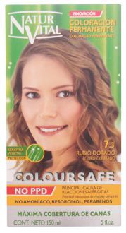 Naturaleza y Vida Colorsafe Teinture Permanente 7.3-Blond Dor&eacute; 150 ml