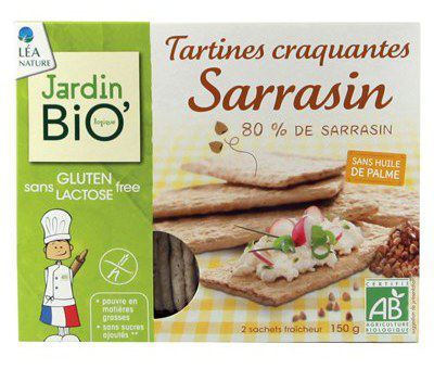Jardin Bio Crackers De Sarrasin 150 Gr