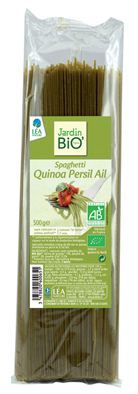 Jardin Bio Spaghetti Quinoa, Persil et Ail 500 Gr