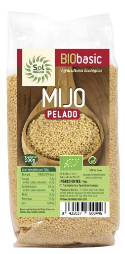 Sol Natural Millet Pel&eacute; Bio 500 gr