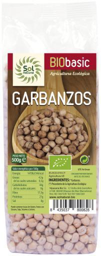 Sol Natural Pois Chiche Bio 500 gr