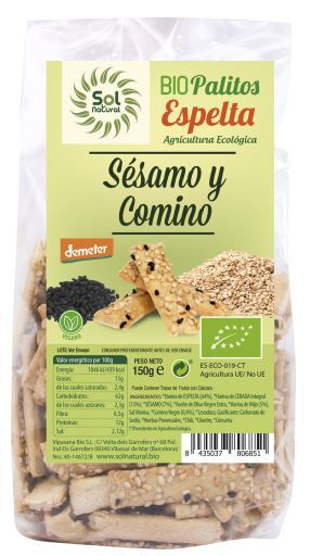 Sésame et Cumin Noir Bio 150 gr